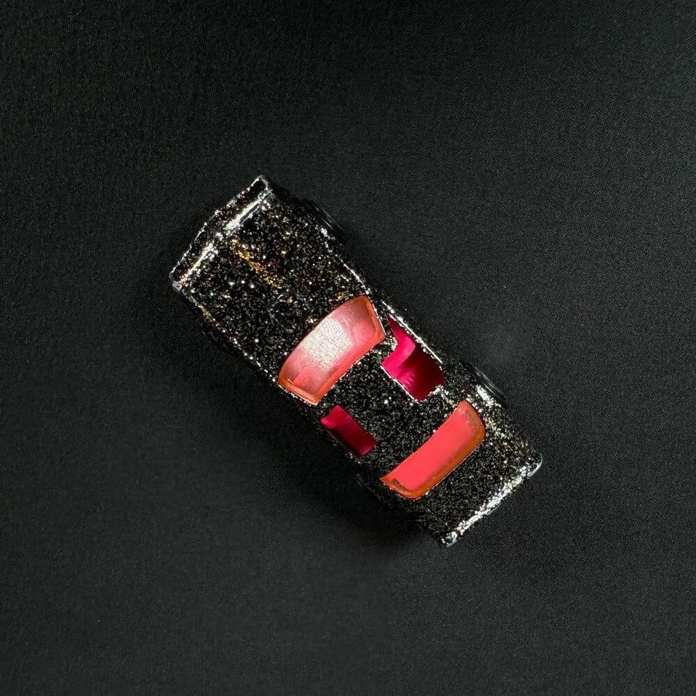 HOTWHEELS 1992 BLACK GLITTER HOT BIRD UH LOOSE CAR